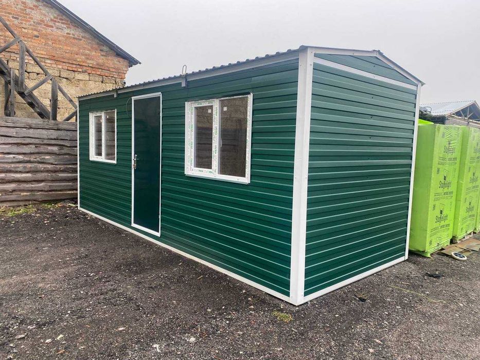 Будинки, побутівки, пости охорони — виробництво та доставка