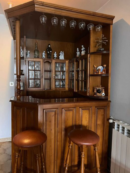 Movel sala, mesa, cadeiras e bar