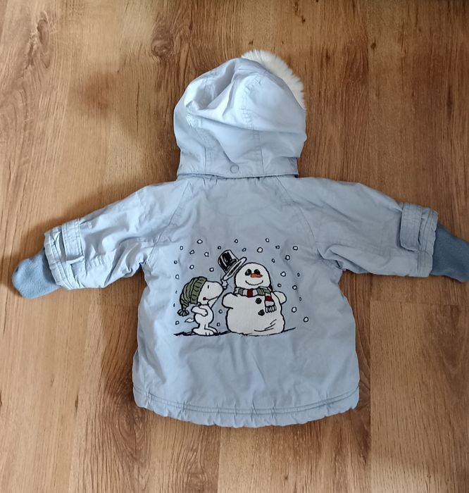 H&M Snoopy kurteczka na polarku rozm. 62 /2-4 msc.