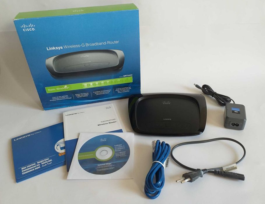 Router WiFi: Linksys/Cisco WRT54G2 Wireless-G Broadband