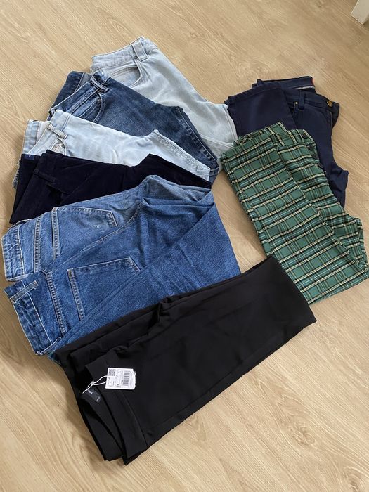 Diversas peças Calças Casacos Sobretudo Macacão de mulher da Mango Zara SHEIN