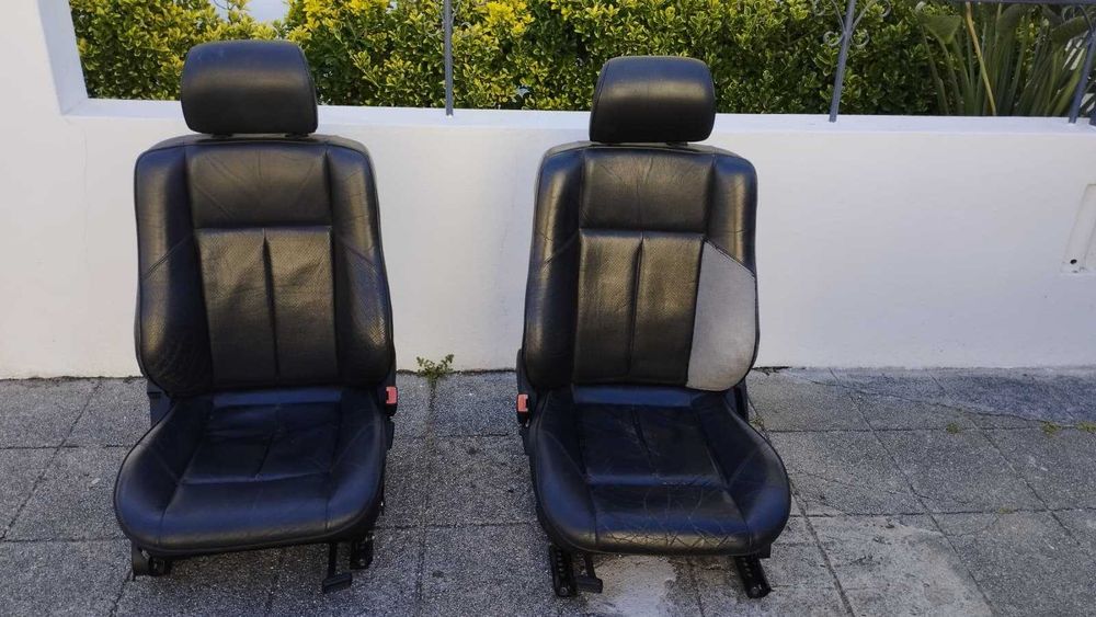 Bancos em pele para Mercedes Class C W202