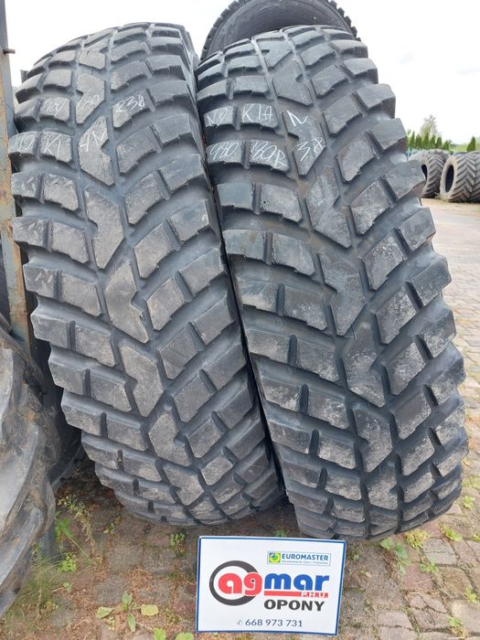 480/80R38 Nokian opony używane rolnicza para
