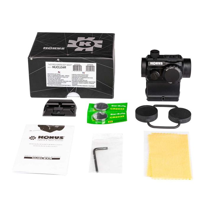 Коллиматорный прицел Konus NUCLEAR 1х22