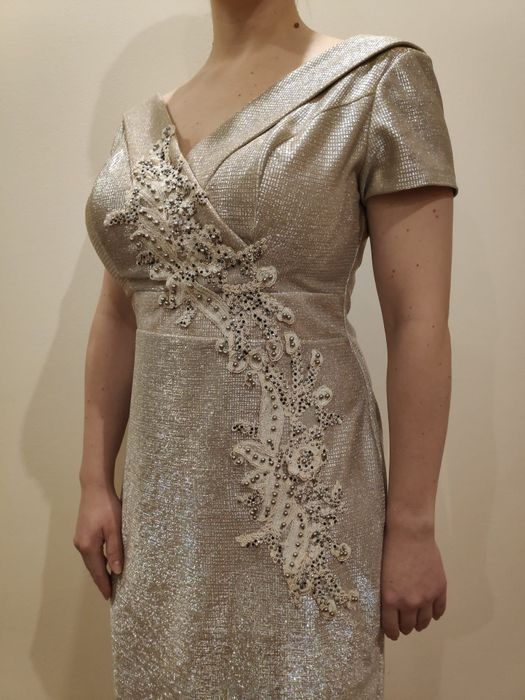 Piękna suknia, ślub, cywilny, wesele, impreza, sylwester, wieczorowa