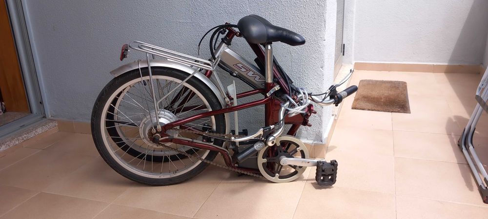 Bicicleta eletrica dobravel