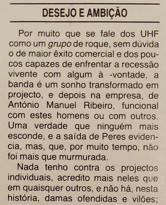 UHF - 1984 - POETA do Rock