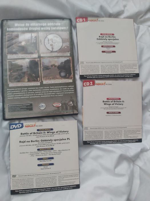 Gry komputerowe na CD- DVD