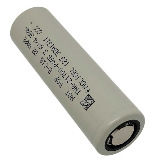 Аккумулятор высокотоковый Molicel INR 21700 P45B 3.6V 4500 mAh  Li-Ion