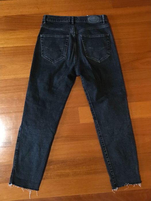 Calças de ganga pretas Pull&Bear