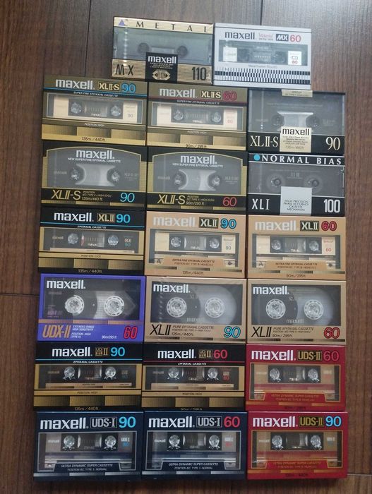 Касети Akai,  Sony HF  90, Maxell