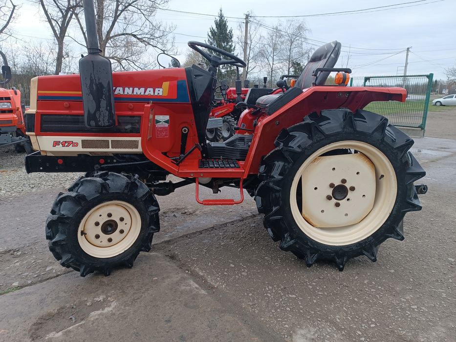 Японський мінітрактор.Трактор Янмар.