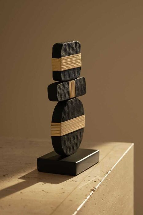 Escultura Rattan & Metal | Design | Decoração