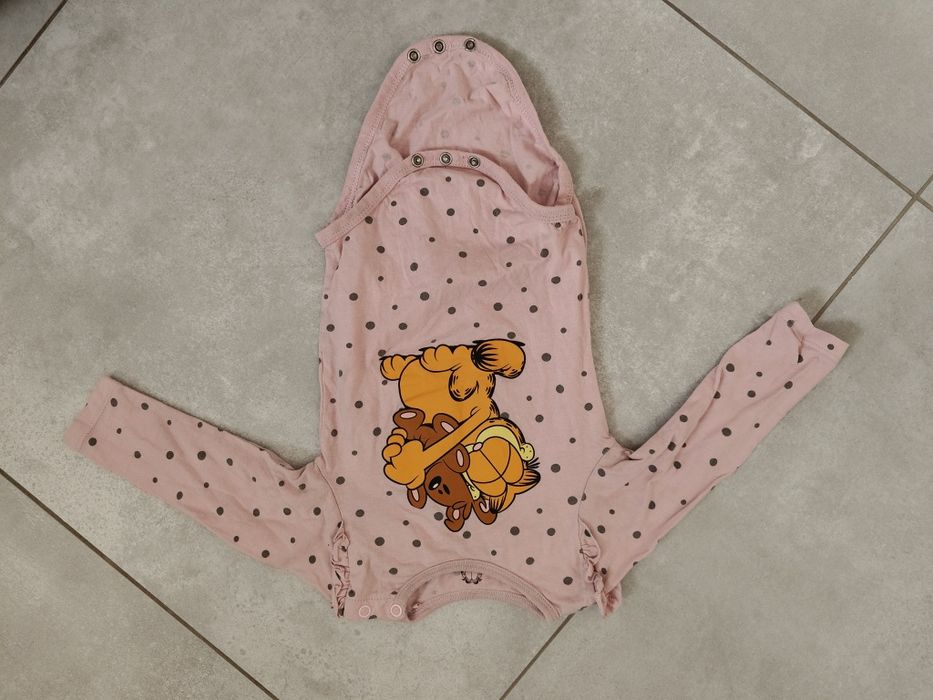 Body na długi rękaw dla dziewczynki Garfield r.80