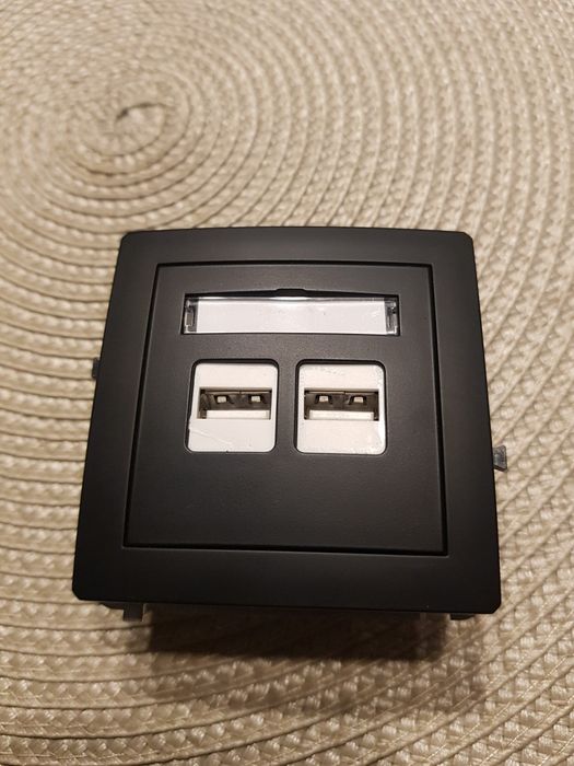 Gniazdo 2xUSB Karlik Deco nowe