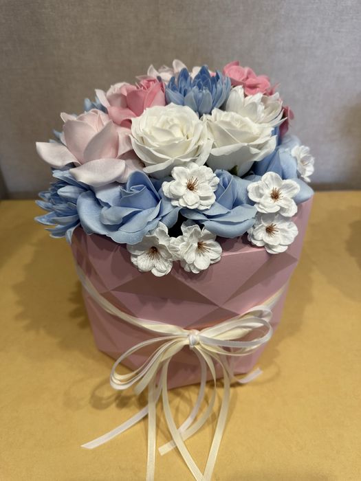 Большой букет с мыла