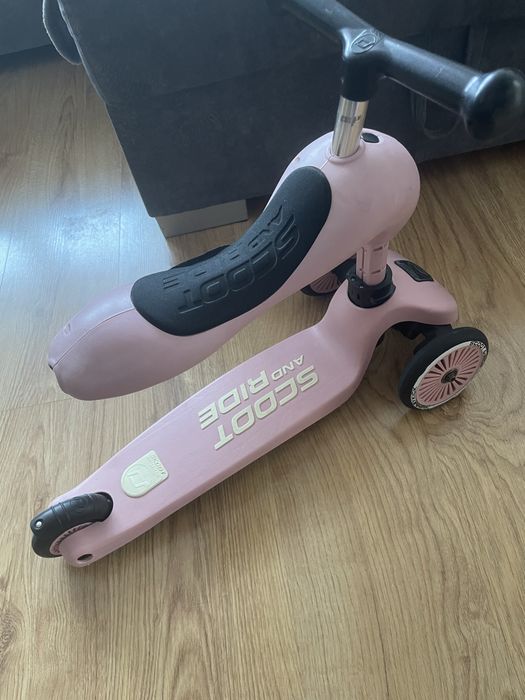 Hulajnoga scoot and ride  jezdzik 2w1