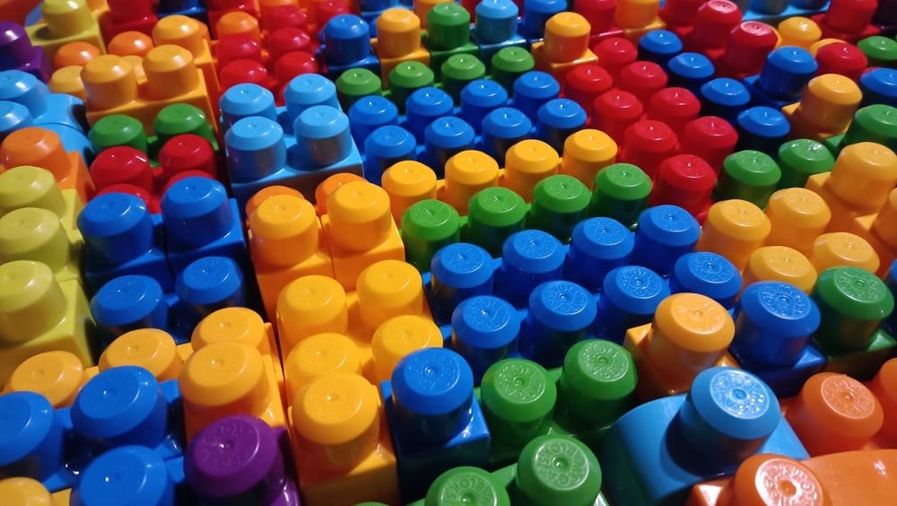 Mega Blocks ponad 500 klocków 7 kg klocków!