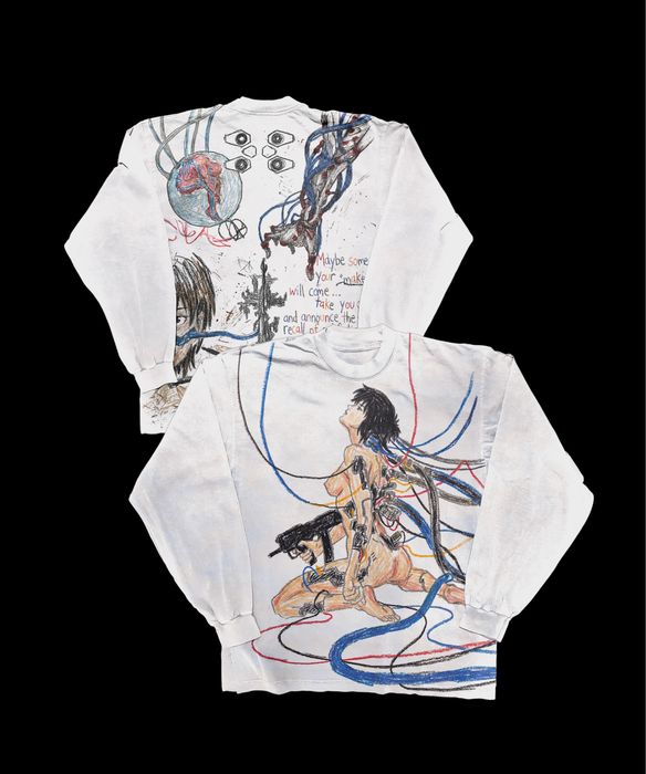 Koszulka z dlugim rekawem ghost in the shell