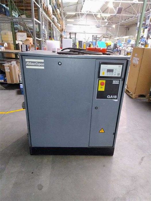 Sprężarka śrubowa,kompresor Atlas Copco GA18 PLUS,18,5KW,S015571