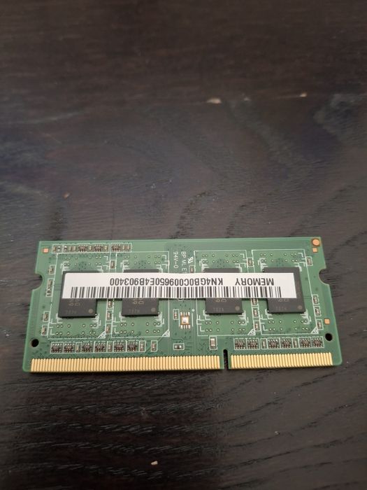Memoria sodim ddr3 4Gb
