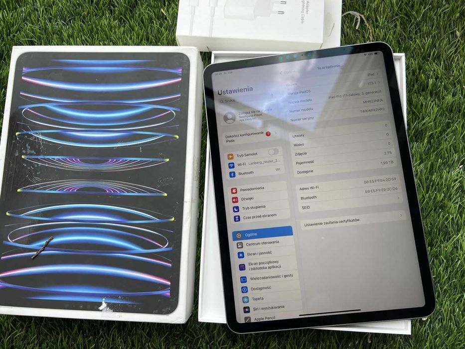 iPad Pro 11" 2TB 2048GB GREY SZARY M1 3 Generacja 2021 Pencil GWARANCJ