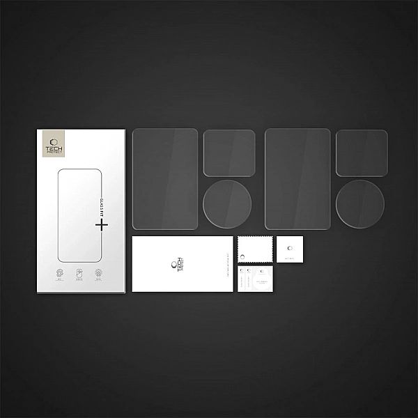 Szkło hartowane Tech-Protect Glass Fit+ 2-pack na DJI Osmo Action 5 Pr