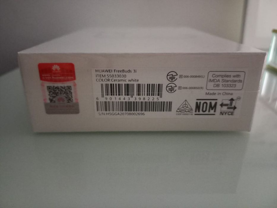 Auriculares sem fios Huawei FreeBuds