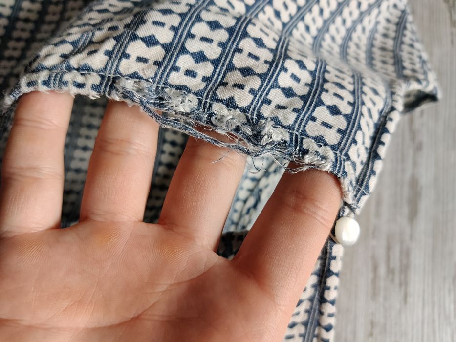 Vero Moda bluzka krótki rękaw boho
