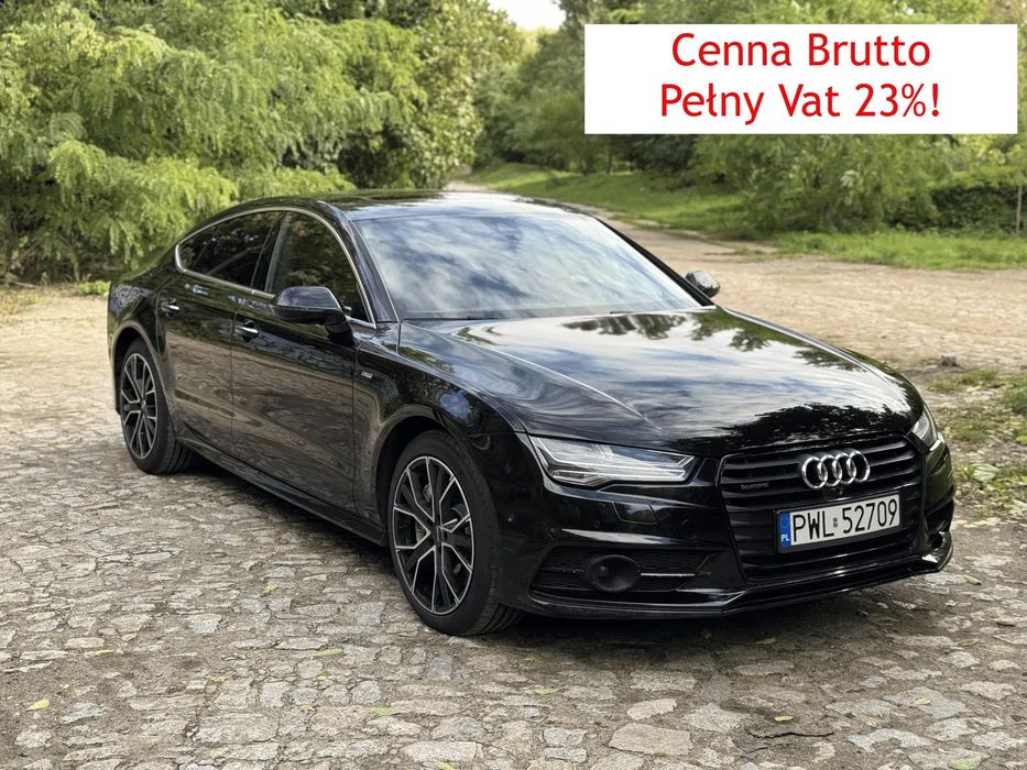Audi A7 Sportback FV VAT 23% 3.0 BiTurbo 320 KM