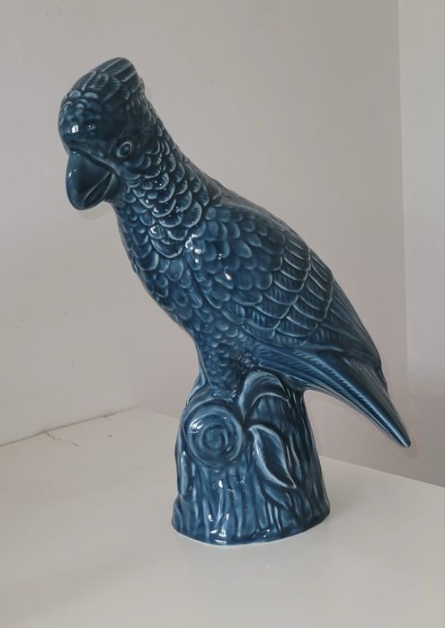 Decoração Papagaio em CERÂMICA