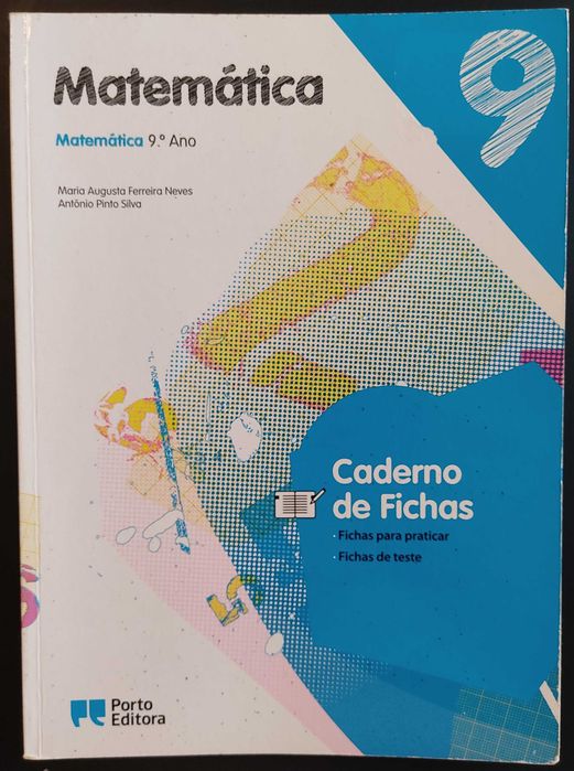 9º Ano - Caderno de fichas Matemática - Matemática 9
