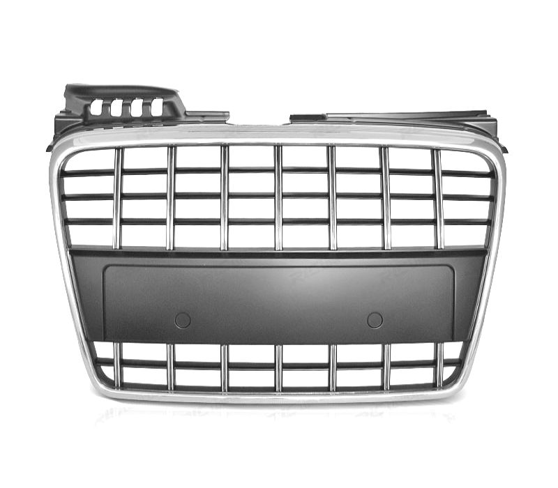 GRELHA AUDI A4 B7 04-07 LOOK S LINE CROMADO