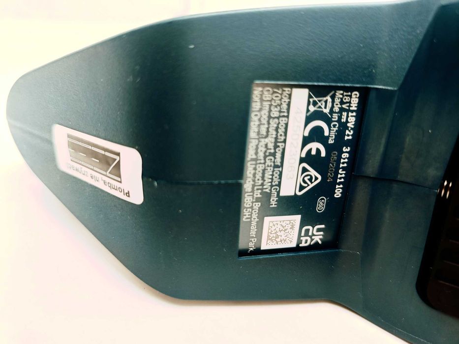 MŁOTOWIERTARKA akumulatorowa bosch professional gbh 18v 21 sds+ zestaw