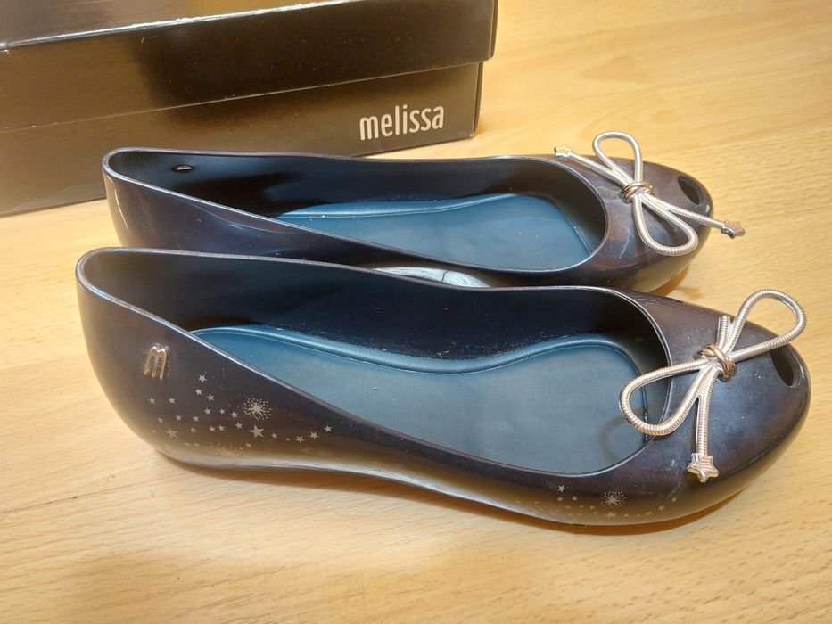 granatowe baleriny Melissa r.40