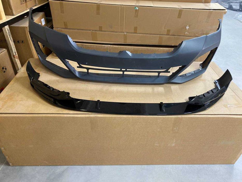 bmw g30 LCI M-paket губа на передний бампера г30 диффузор губа сплітер