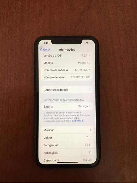 Iphone Xr 64gb caixa e fatura