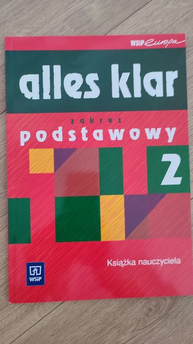 Alles klar 2 książka nauczyciela Warszawa Praga-Południe • OLX.pl