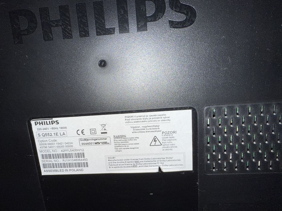 Телевізор Phillips q552