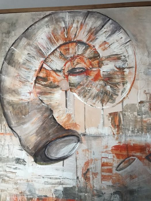 Obraz olejny Witold Podgórski 50x50 cm