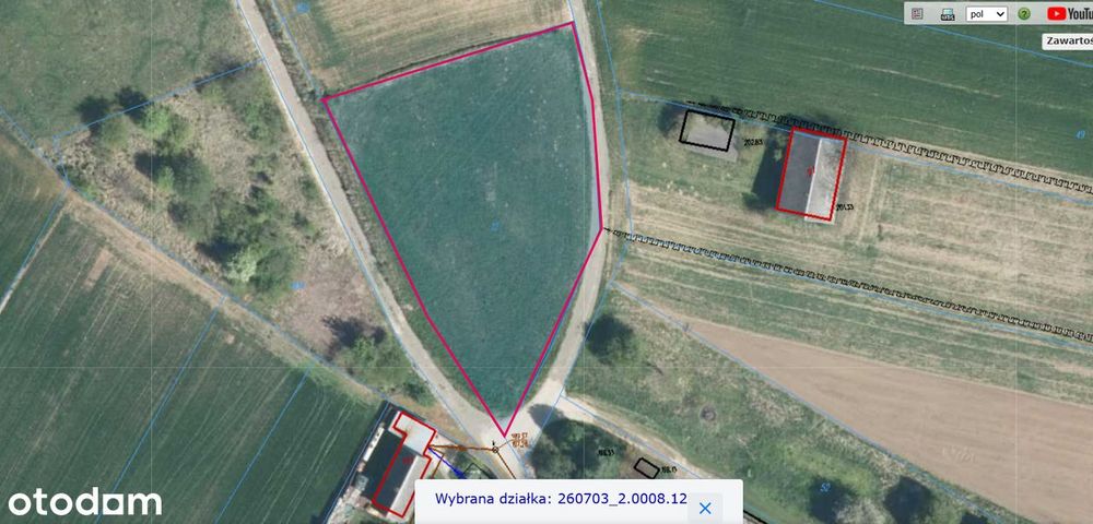 Działka Rolna Z Warunkami Zabudowy – Jędrzejowice, Gm. Bodzechów - Widok 3