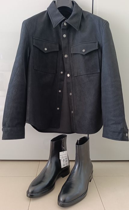 Sobrecamisa casaco S M Zara