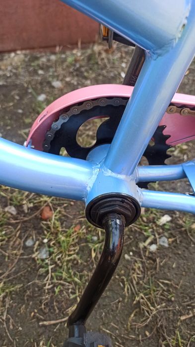 Велосипед TILLY Cruiser 18' T-21837 Голубой/Розовый с н