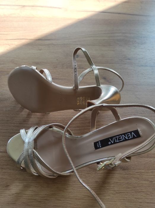 Złote sandały Venezia r 36 NOWE
