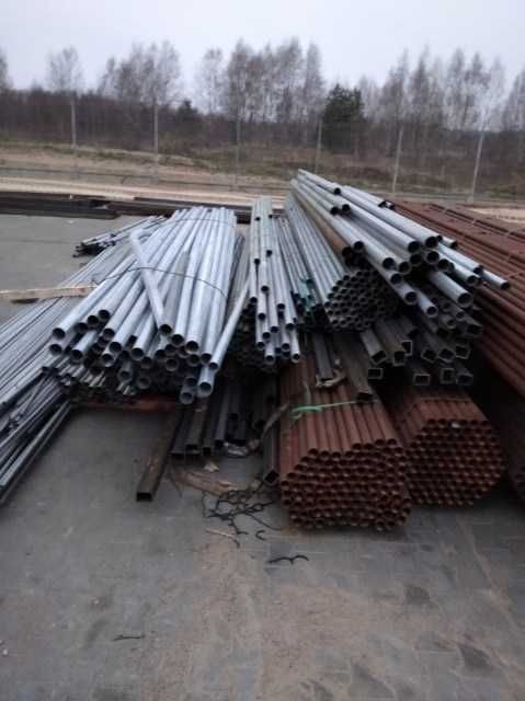 słupek stalowy  słupki na ogrodzenie  rura   ogrodzenia rury do siatki