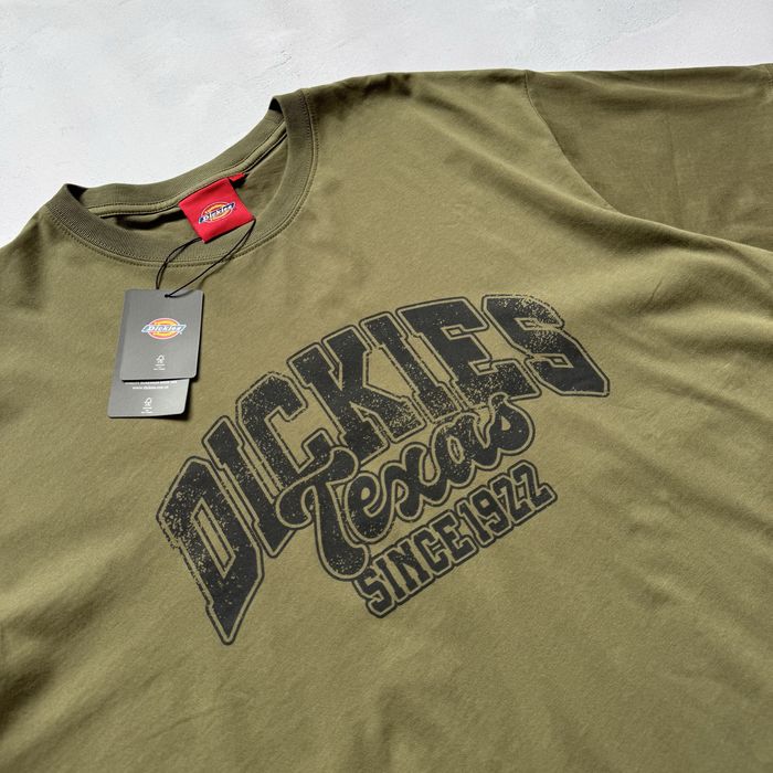 Футболка Dickies колір хакі Дікіс