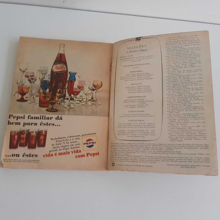 Revista Selecções do Readers Digest Novembro 1966