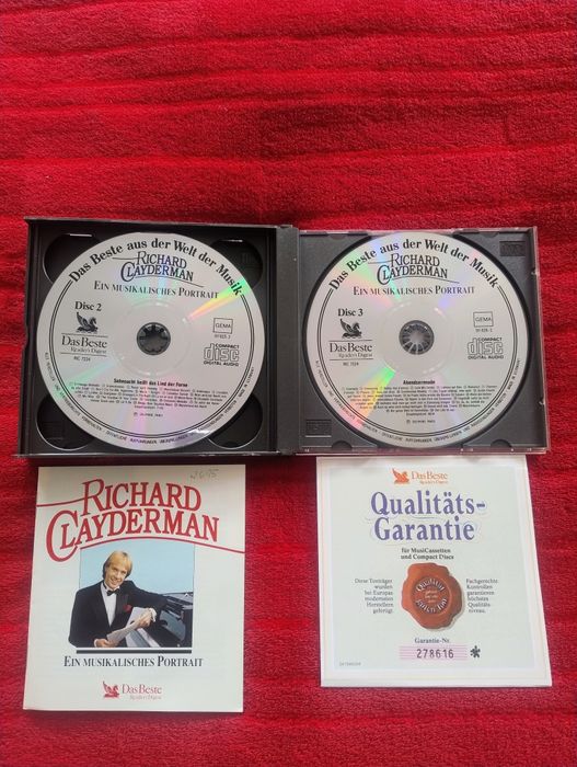 3 CD  Richard Clayderman 1-3