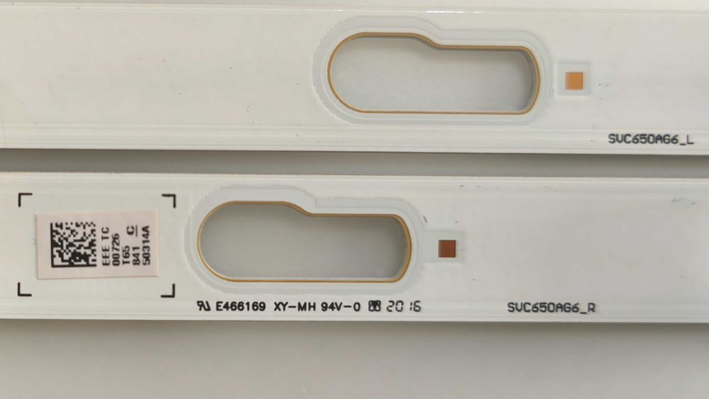 tiras de led's para tv's 65"