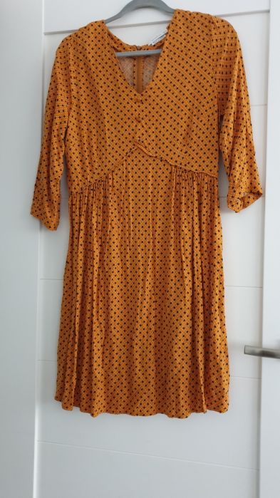 Sukienka z wiskozy  RESERVED rozmiar 40